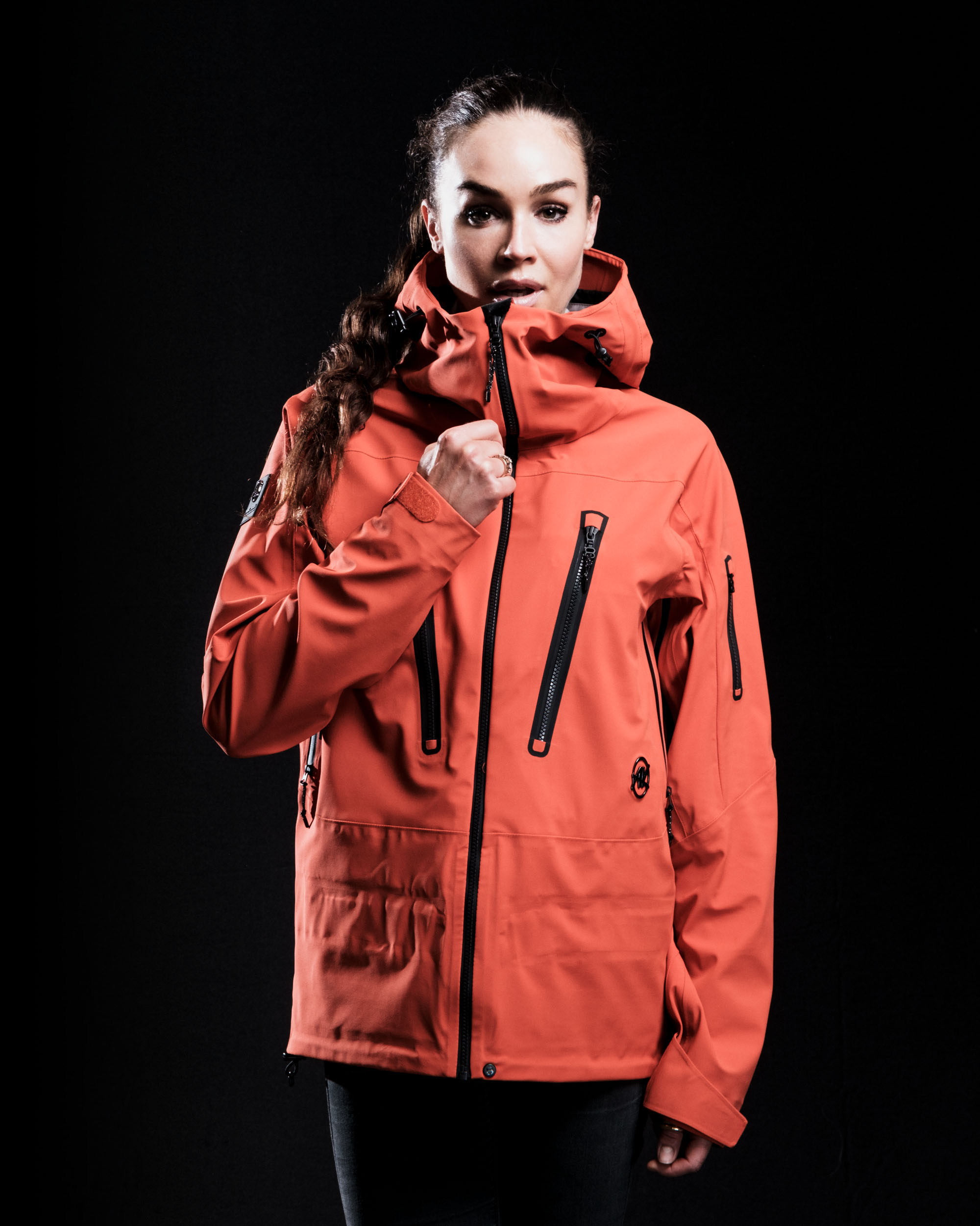 JACKET 3L orange – AK Ski of Switzerland