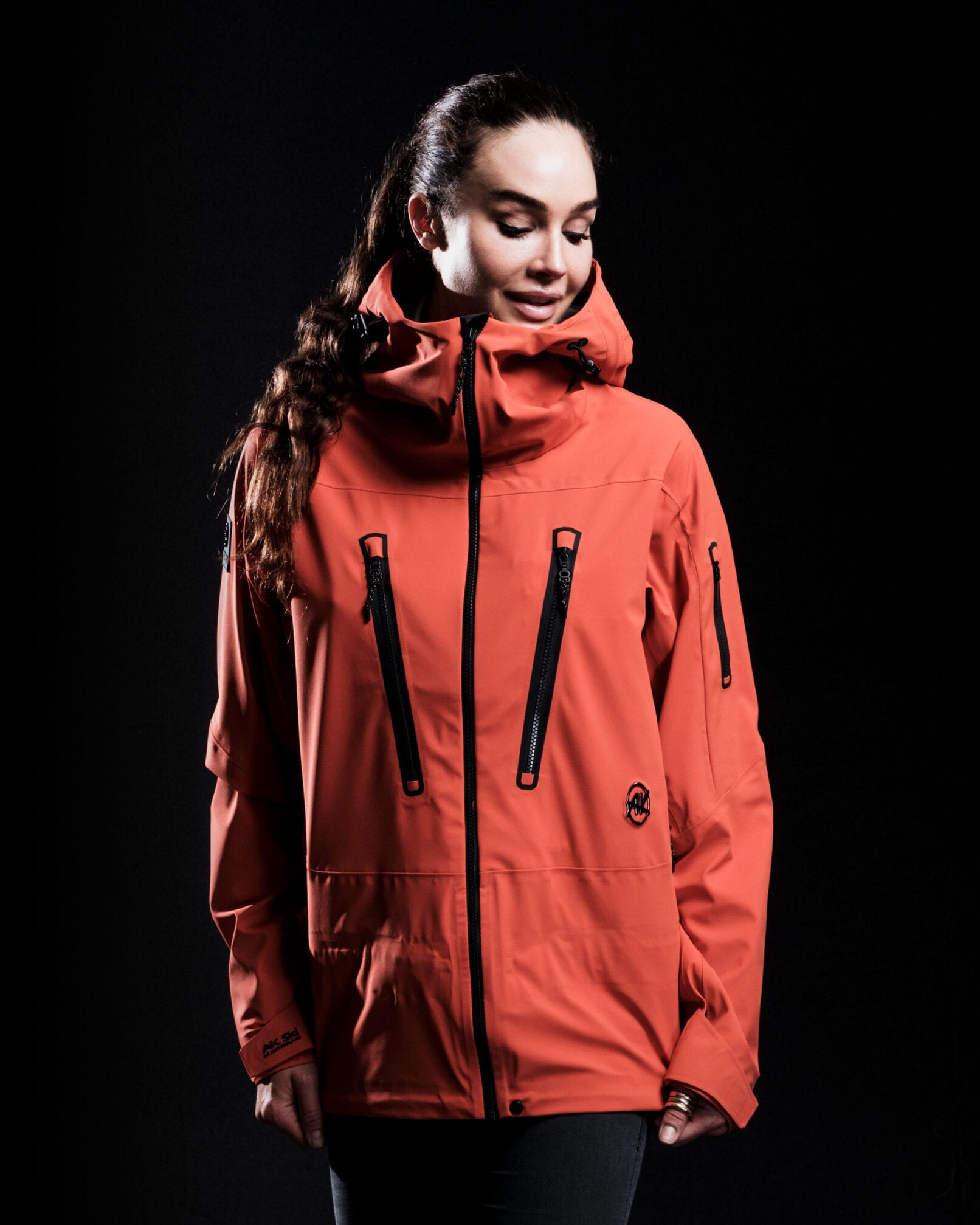 JACKET 3L orange – AK Ski of Switzerland